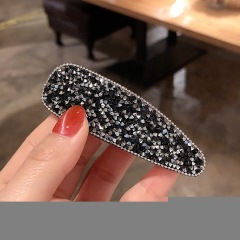 Wholesale Fashion Hair Accessories Elegant Dazzling Crystal Hair Clip