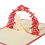 logo size color custom christmas birthday holidays laser cut handmade wedding pop up 3d cards