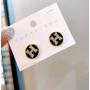 2020 fashion custom modern letter unique stud earrings for women 2020 fashion custom modern letter unique stud earrings for women