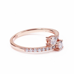 Wedding 925 sterling silver ring diamond engagement silver moissanite ring