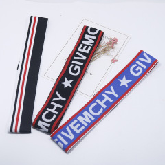 2020 Custom men's and women's sports alphabet fashion yoga running sweat headbands