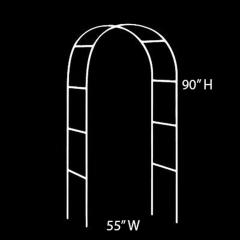 Cheap round garden metal artificial flower arch for wedding decoration