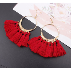 2020 Fashion trendy Girls ladies  jewelry statement tassel earrings for women