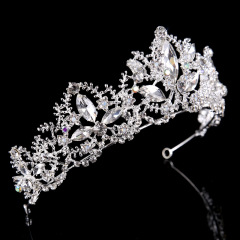 2019 crystal tiara birthday party Handmade Wedding Bridal pageant crowns
