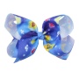 Wholesale child hair clip 8 inch multicolor children bows solid color hair bow clip for girls Wholesale child hair clip 8 inch multicolor children bows solid color hair bow clip for girls