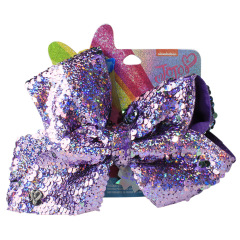 2020 New Arrived JOJO Sequin Lovely Baby Hairpin Headgear Butterfly Bow Hair Clip