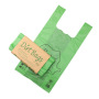 New trendy bulk custom pattern logo supermarket shopping portable biodegradable plastic packaging bags