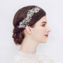 wholesale Wedding accessories  pearl crystal leaf bridal Hairbands hair combs