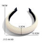 Wholesale Korea Hair Accessories wedding  custom HeadBand Women Fabric Tie Plastic Pearl knot Headband
