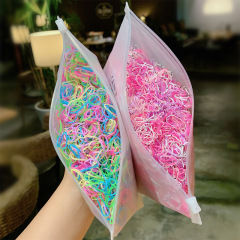 Amazon top selling colorful children kids rubber elastic hair ties for teen girls