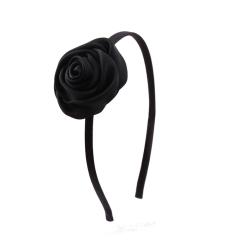 Women fashion hair accessories silk velvet rose flower headbands