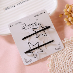 Children hair accessories set alloy love star bb personalized hair clip