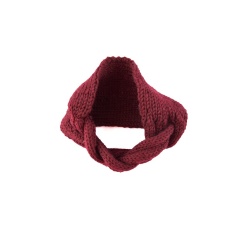 2020 Ins handmade headband braided knitted wool cross ear protection head hair band