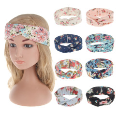 New Hair Accessories Bohemian Style Printed Cotton Cross Womens Headbands for Girls New Hair Accessories Bohemian Style Printed Cotton Cross Womens Headbands for Girls