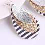 2020 European and American popular new style Fashion jewelry leather earrings 2020 European and American popular new style Fashion jewelry leather earrings