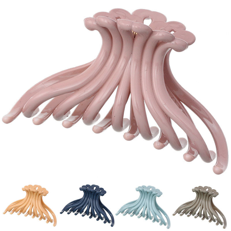 2020 INS Trendy Fashion Candy Color Women Large Plastic Hair Claw Clips 2020 INS Trendy Fashion Candy Color Women Large Plastic Hair Claw Clips