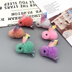 New sequin children cute colorful cartoon foam yarn bunny decorative rabbit ears sweet hair clip barrette New sequin children cute colorful cartoon foam yarn bunny decorative rabbit ears sweet hair clip barrette