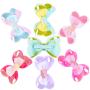 4 inches Bow Clip Boutique Alligator Grosgrain Ribbon Bows Hair Clips