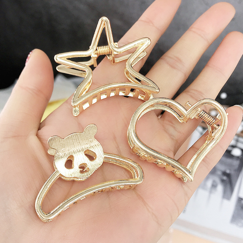 Fashion Women Hair Accessories Small Size Metal Geometric Simple Hair Claws Fashion Women Hair Accessories Small Size Metal Geometric Simple Hair Claws