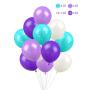 Wholesale Birthday glitter gold cake topper balloons Mermaid Party Supplies