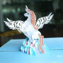custom gift new year christmas handmade kids children day 3d birthday greeting cards
