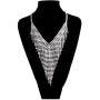 fashion jewelry  korean charm women long pendant tassel necklace