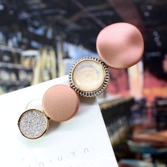 2020 Ins hot hair pin rhinestone candy colored plastic clipppers hair clip for jewelry making
