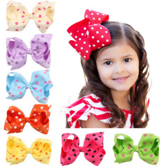 16 Color baby hairpins for hair with bows knot children's hair accessories