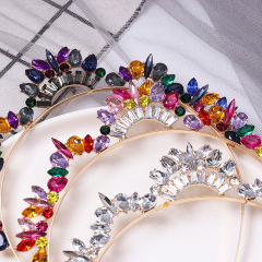 wedding baroque pearl hairbands for women headband crystal rhinestone headbands 2020