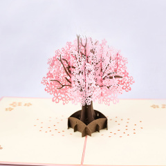 custom bulk 3d happy birthday gift laser cutting handmade greeting card pop up cards