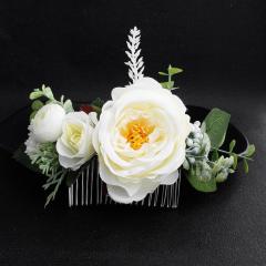 Handmade Wedding Accessories Ribbon tassels flower Bridal floral hairband Handmade Wedding Accessories Ribbon tassels flower Bridal floral hairband