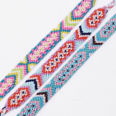 Bohemian ethnic wind braided friendship bracelet colorful totem jewelry Nepal bracelet