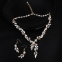 Wholesale Women Party Luxurious Pearl Jewelrt Sets Necklace Earrings Bridal Wedding Jewelry Set Wholesale Women Party Luxurious Pearl Jewelrt Sets Necklace Earrings Bridal Wedding Jewelry Set