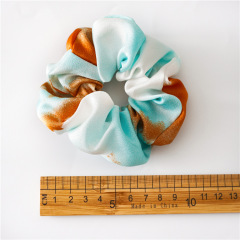 New vintage colorful elastics bandhnu ropes satin hair cord Hair Scrunchies