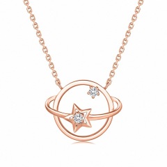 wish korean vermeil charm star zircon necklace 18k gold plated 925 silver choker chain wish korean vermeil charm star zircon necklace 18k gold plated 925 silver choker chain