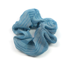 bulk wholesale women girls solid color retro elastic scrunchies for hair