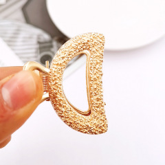 fashion bow heart shaped geometric metal hair claw for women