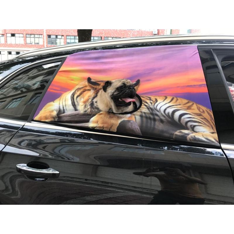 high quality safety peekapet peek a dog pet net car sunshade window sleeve cover