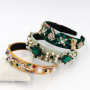 2019 new hot sell vintage women British fashion rhinestone embellished wide velvet baroque headband 2019 new hot sell vintage women British fashion rhinestone embellished wide velvet baroque headband
