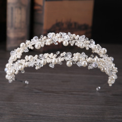 Wholesale women korea fashion hair band wedding bridal pearl headband