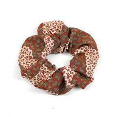 2020 new trendy ladies girls retro flower fabric rubber elastic hair bands