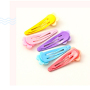 Wholesale Children's candy color flower bb clip plastic metal hairpin