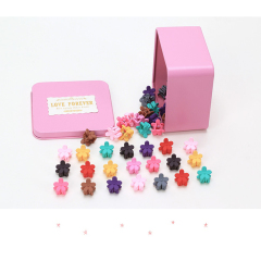 50pcs Fashion Small Flower Baby Kids Hair Clips Hair Claws Lovely For Children Cute Hair Accessories