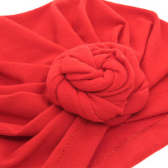 12 Colors Newborn Head Wraps Soft Roll Fabric Infants Toddlers Cotton baby turbans girl hat