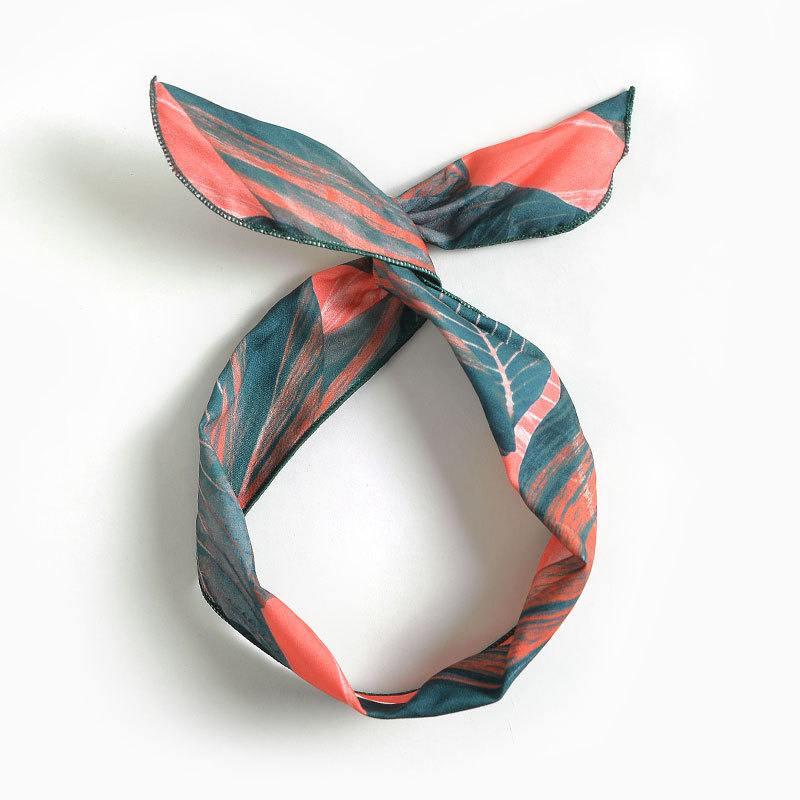 Vintage INS Spa Bunny Ears Bowknot Cross Knot bohemia women Hair bands