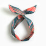 Vintage INS Spa Bunny Ears Bowknot Cross Knot bohemia women Hair bands