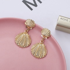 New arrival fashion 2020 lady elegant starfish shell earrings for famale