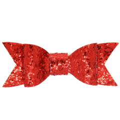 2020 Shining sequin handmade 8 color bows knot hair clips for girls hair accessories