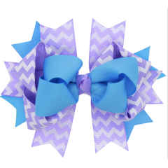 Halloween multi-colored top cufflinks bow knotted girls hair accessories hair clips