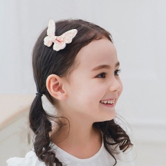 2020 Ins hot sales top quality sequin african colorful butterfly kids hair clip for kid